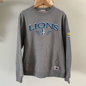 Detroit Lions Mitchell & Ness Crewneck